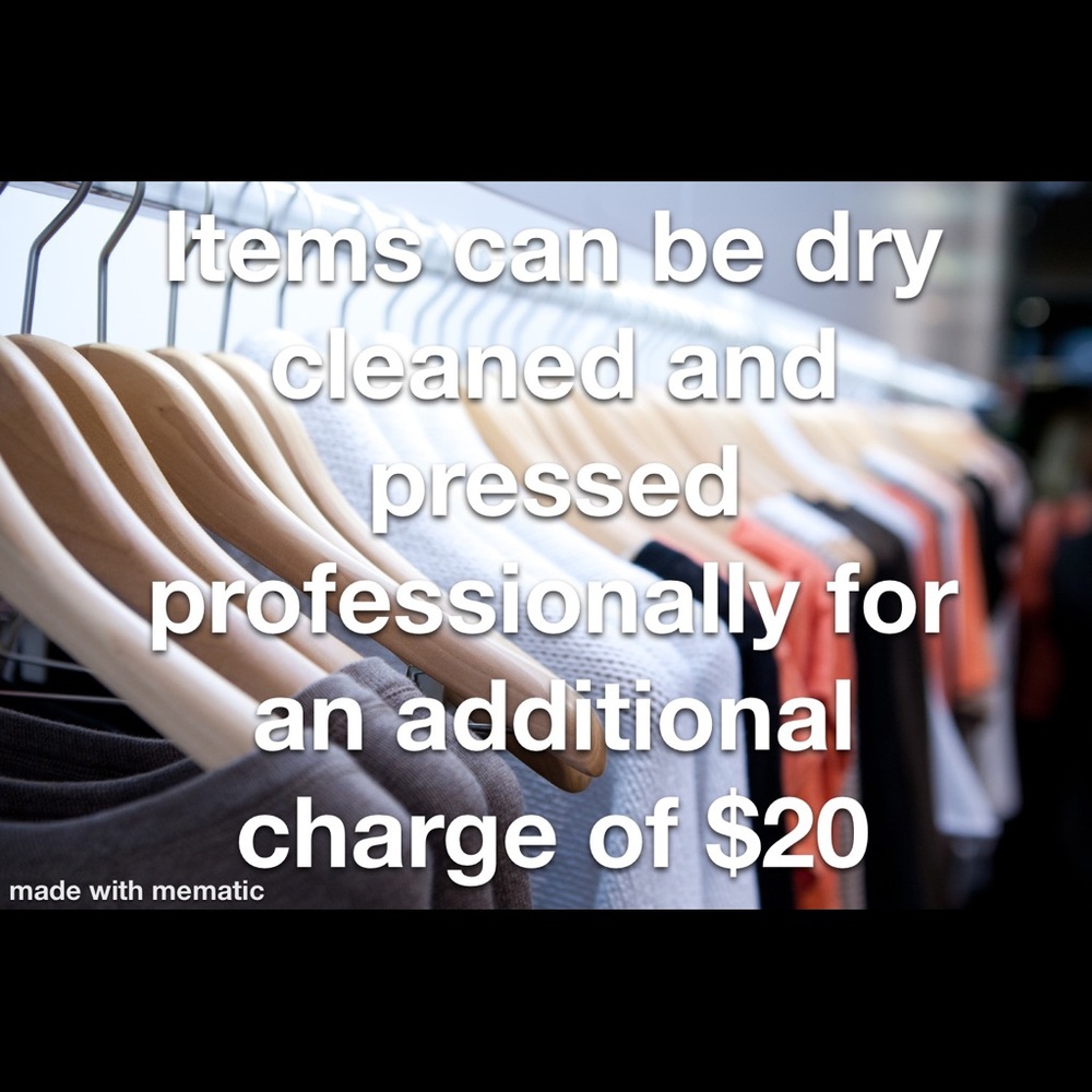 Dry cleaning